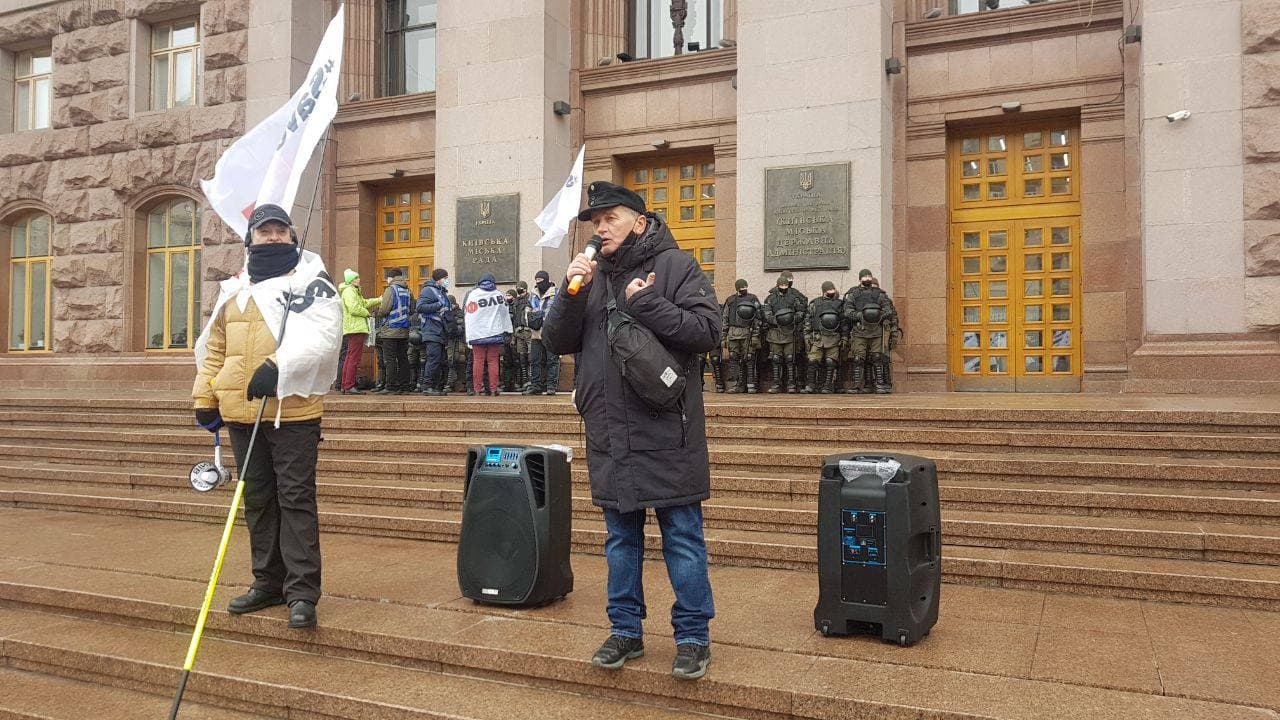 Протест ФОПов в Киеве. Фото: Страна